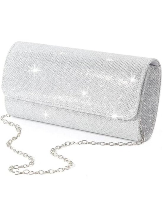 Handbags - lovyoCoCo Evening Bag Clutch Purses for Women Ladies Sparkling Party Handbag